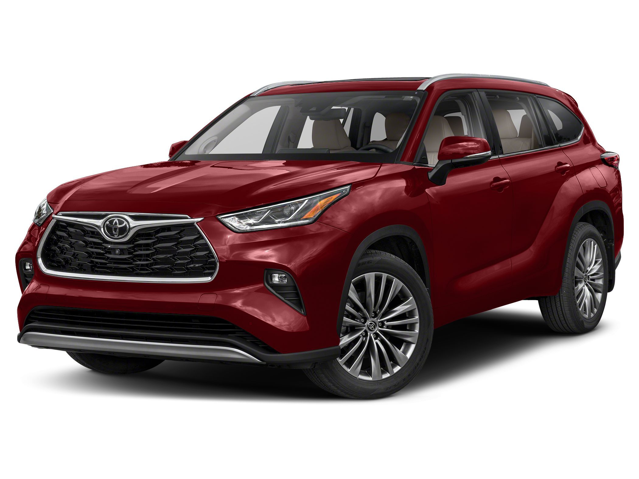 2022 Toyota Highlander Platinum Hero Image