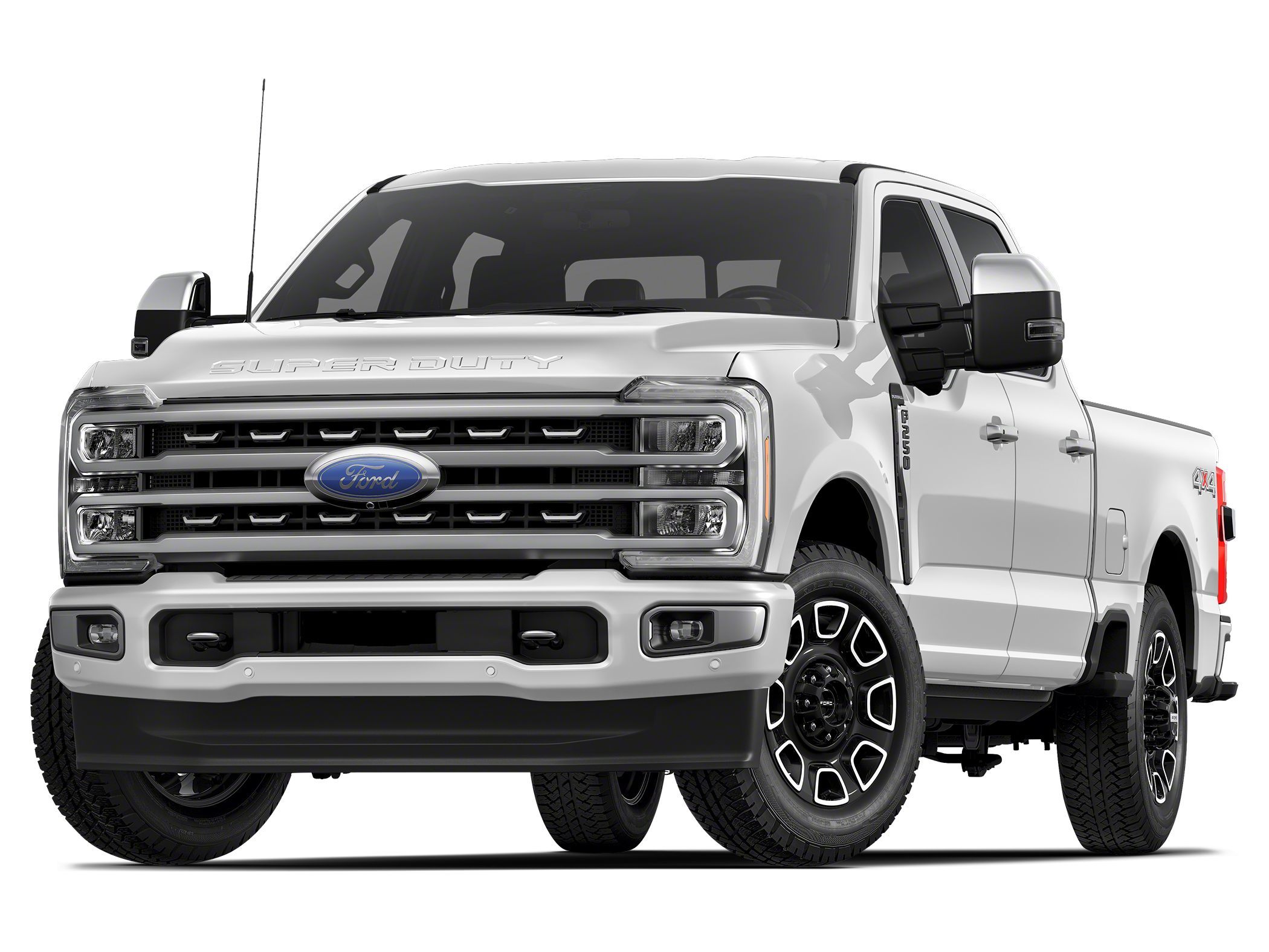 Oxford White 2023 Ford F-250 Super Duty Lariat Crew Cab 4WD Pickup Truck Four-Wheel Drive Automatic