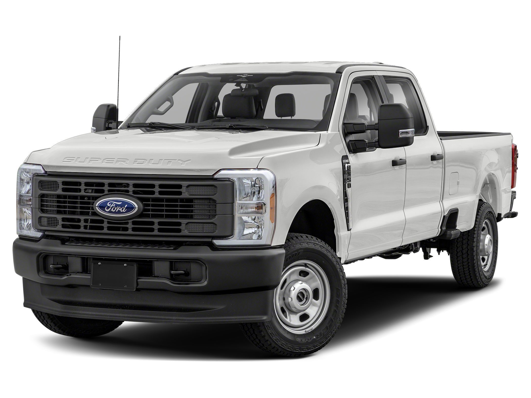 White 2023 Ford F-350 Super Duty Pickup Truck Four-Wheel Drive Automatic