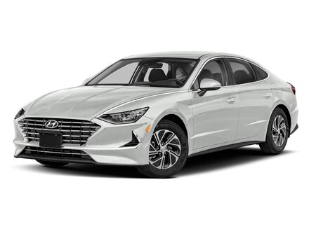 2023 Hyundai Sonata Hybrid Blue Sedan