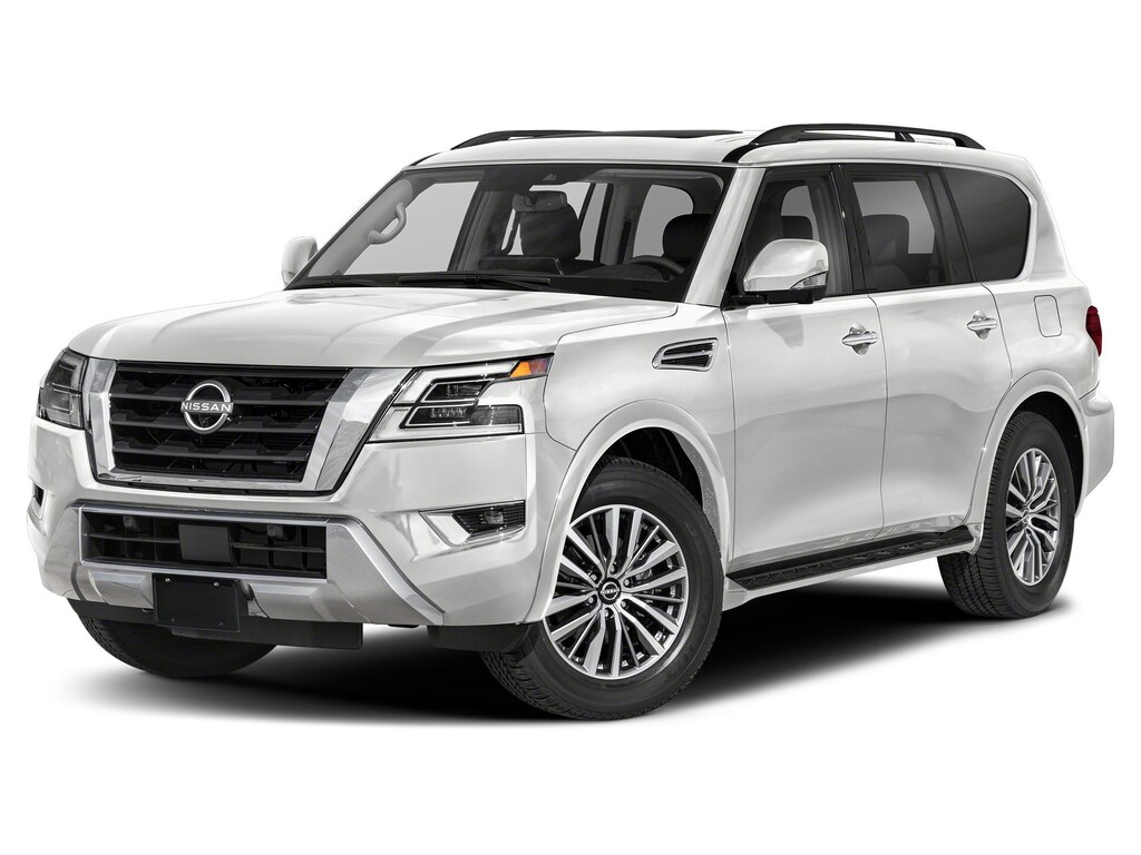 New 2023 Nissan Armada SL SUV Aspen White Tricoat For Sale or Lease in