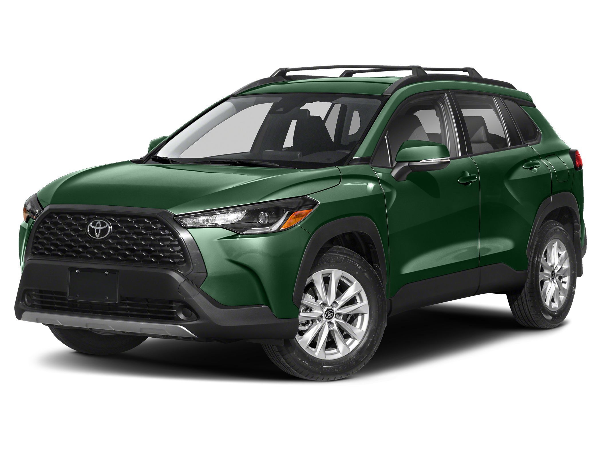Dark Green 2023 Toyota Corolla Cross SUV / Crossover Front-Wheel Drive Continuously Variable Transmission