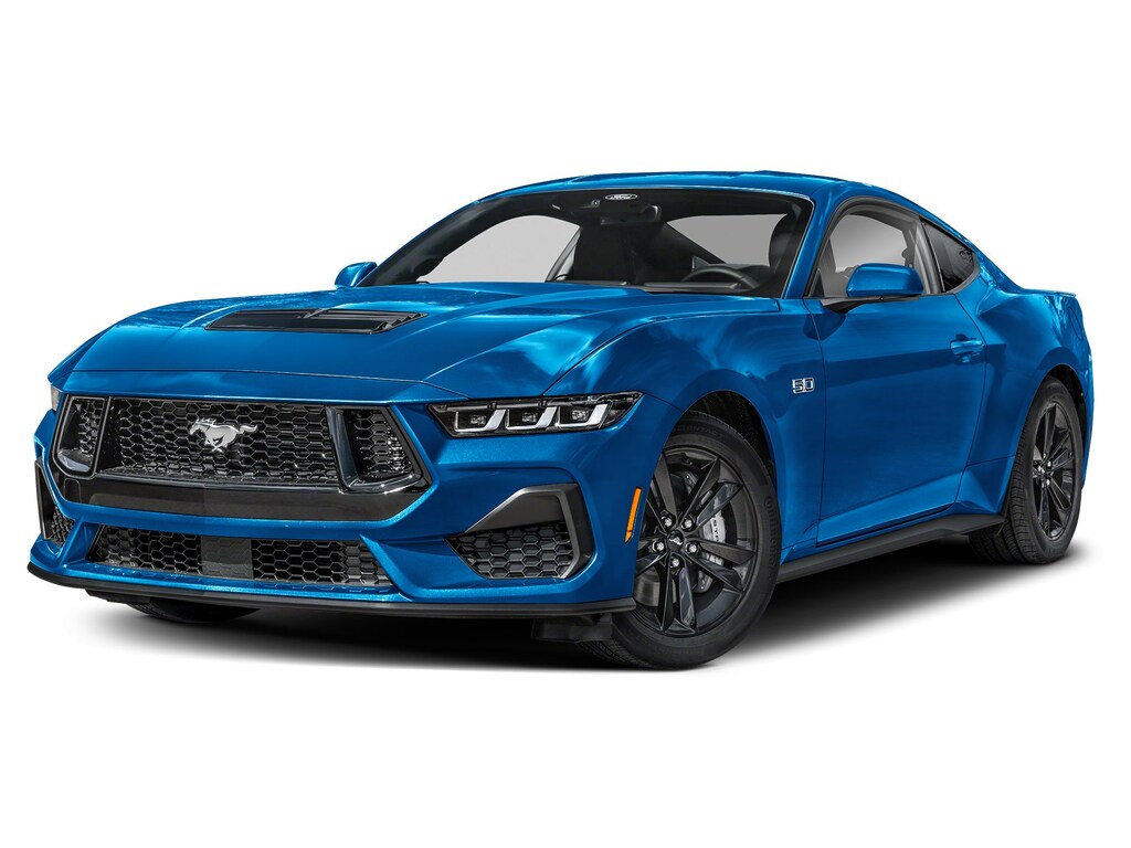 New 2024 Ford Mustang Coupe GT Premium Atlas BlueFor Sale in Corpus