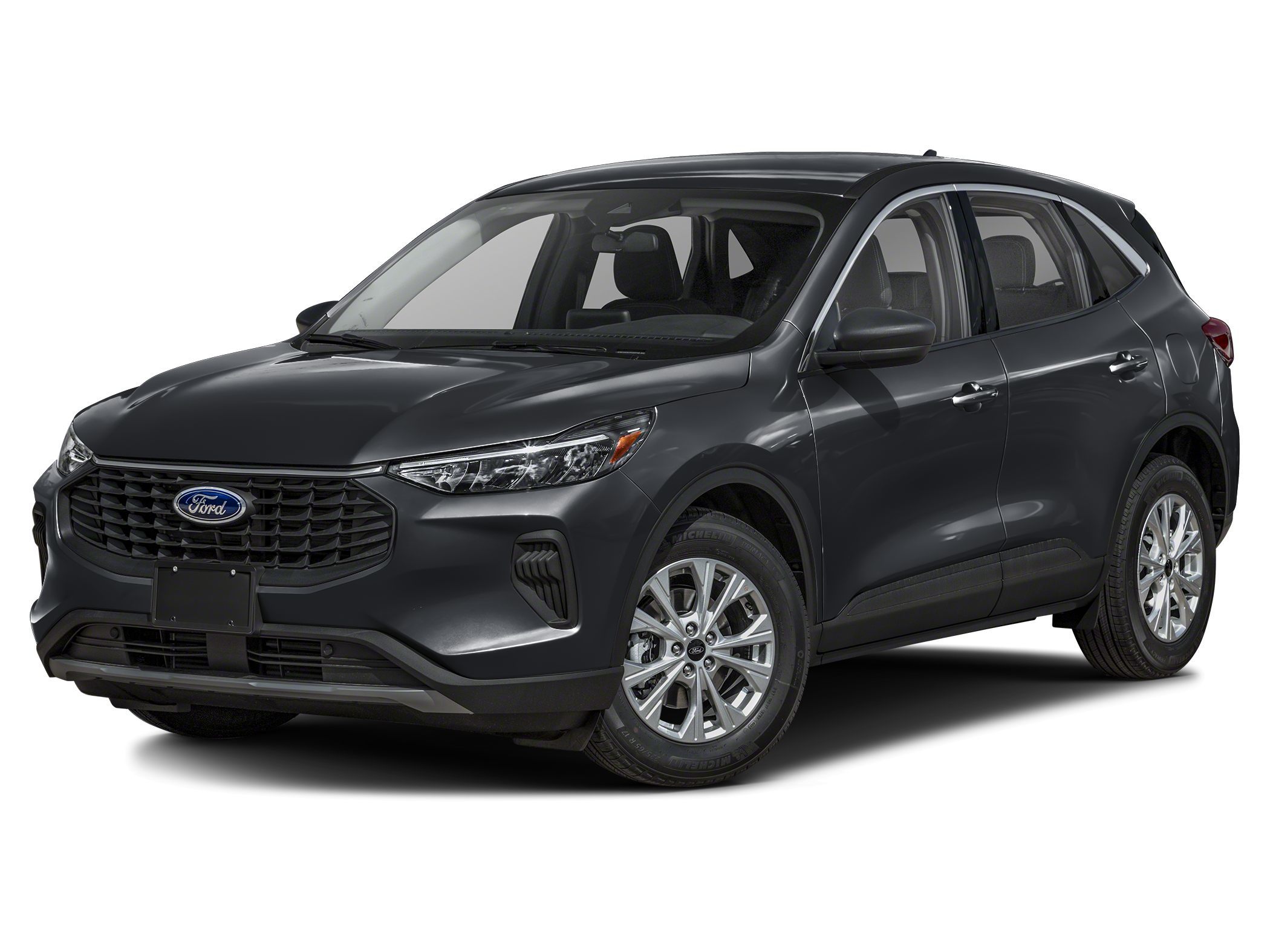 Agate Black Metallic 2024 Ford Escape SUV / Crossover All-Wheel Drive 8-Speed Automatic