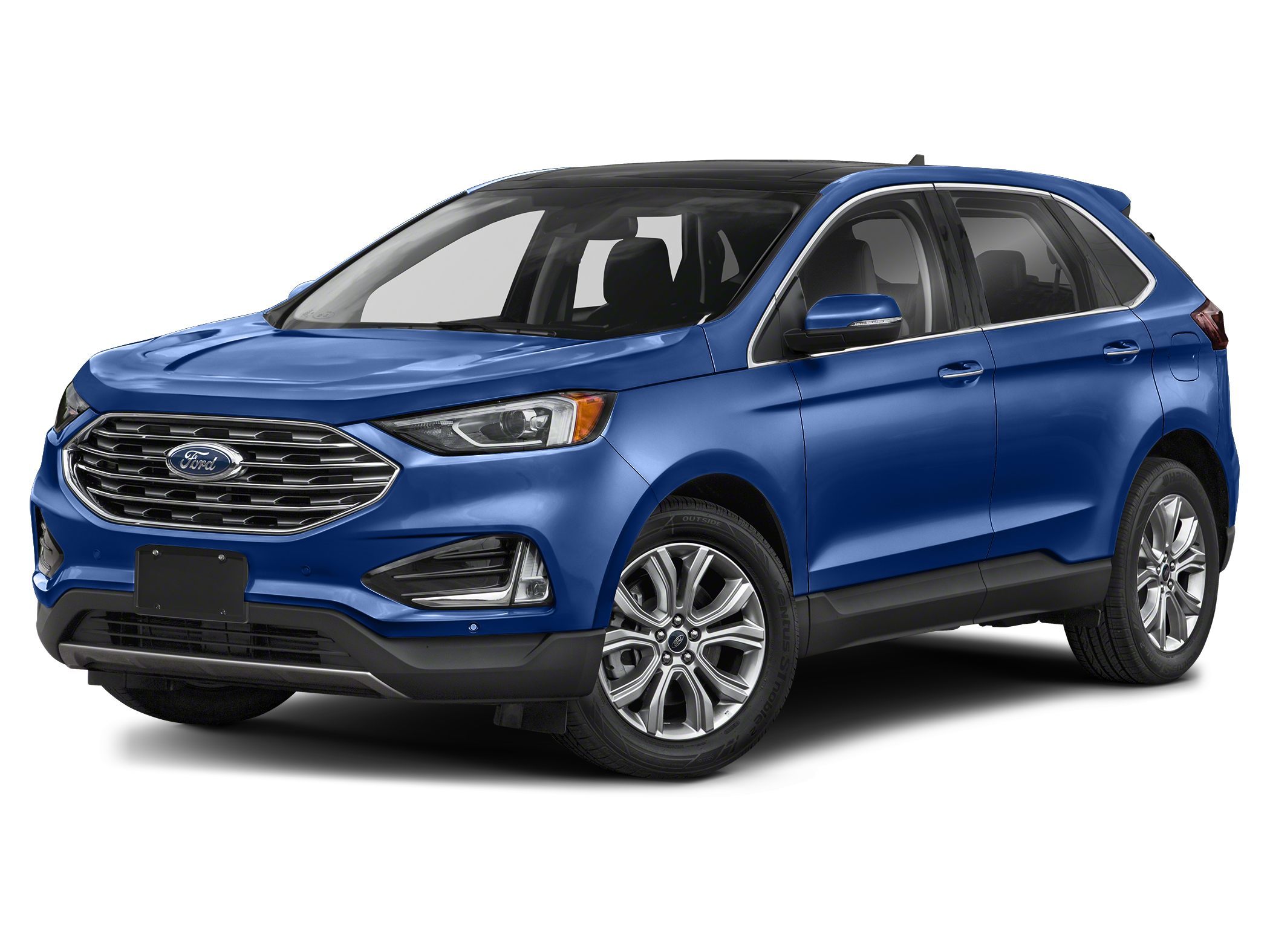 Blue Metallic 2024 Ford Edge SUV / Crossover All-Wheel Drive 8-Speed Automatic