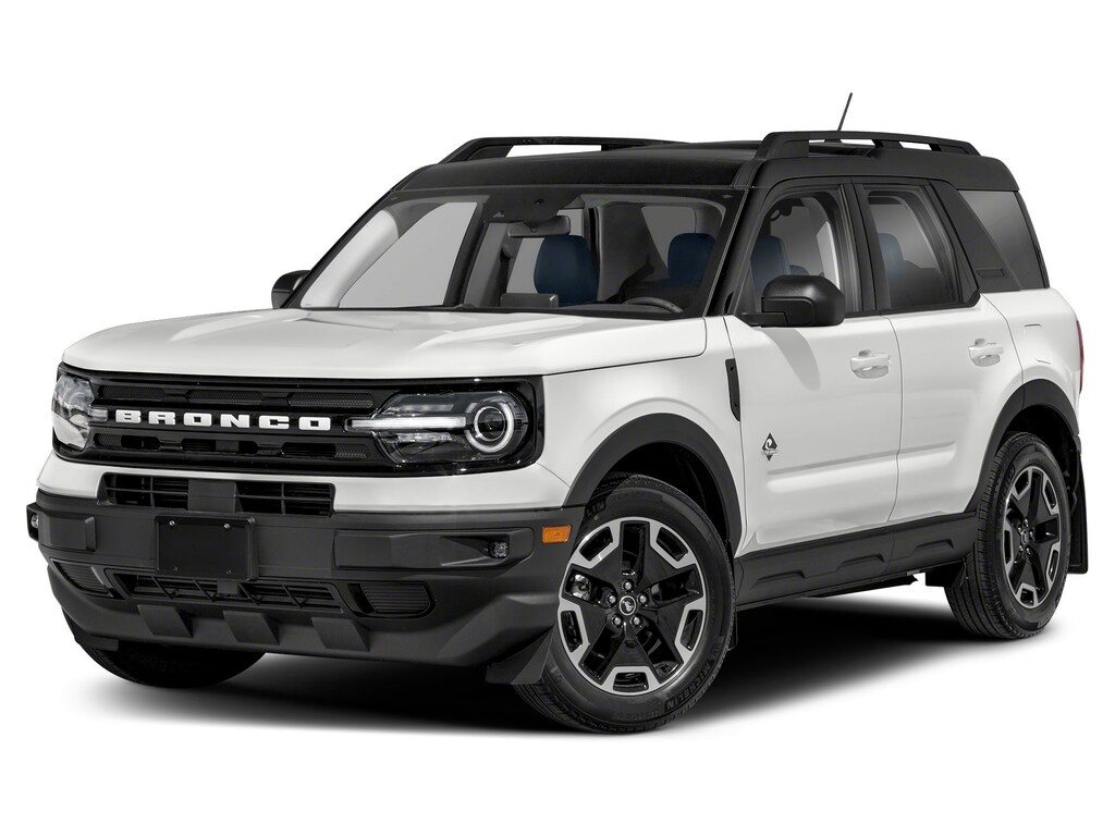 New 2024 Ford Bronco Sport Outer Banks SUV in Oxford White For Sale