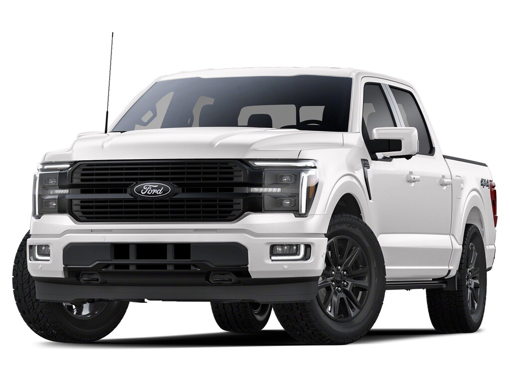 New 2024 Ford F150 Platinum Truck SuperCrew Cab Star White TriCoat