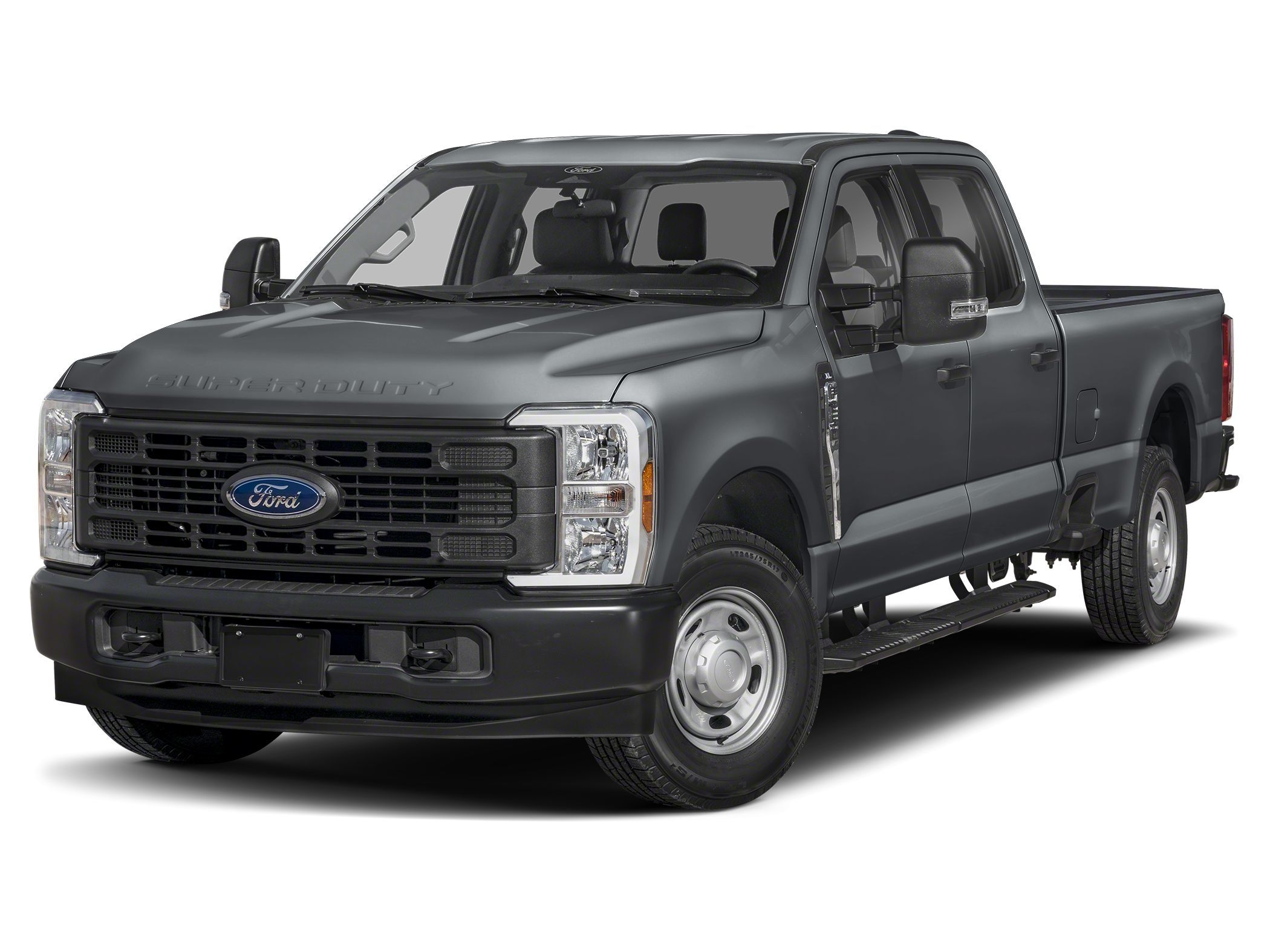 Carbonized Gray 2024 Ford F-250 Super Duty XL Crew Cab LB 4WD Pickup Truck Four-Wheel Drive Automatic