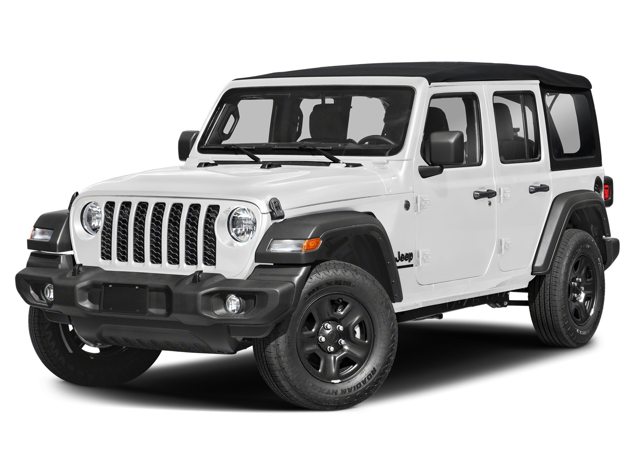 Bright White 2024 Jeep Wrangler SUV / Crossover Four-Wheel Drive Automatic