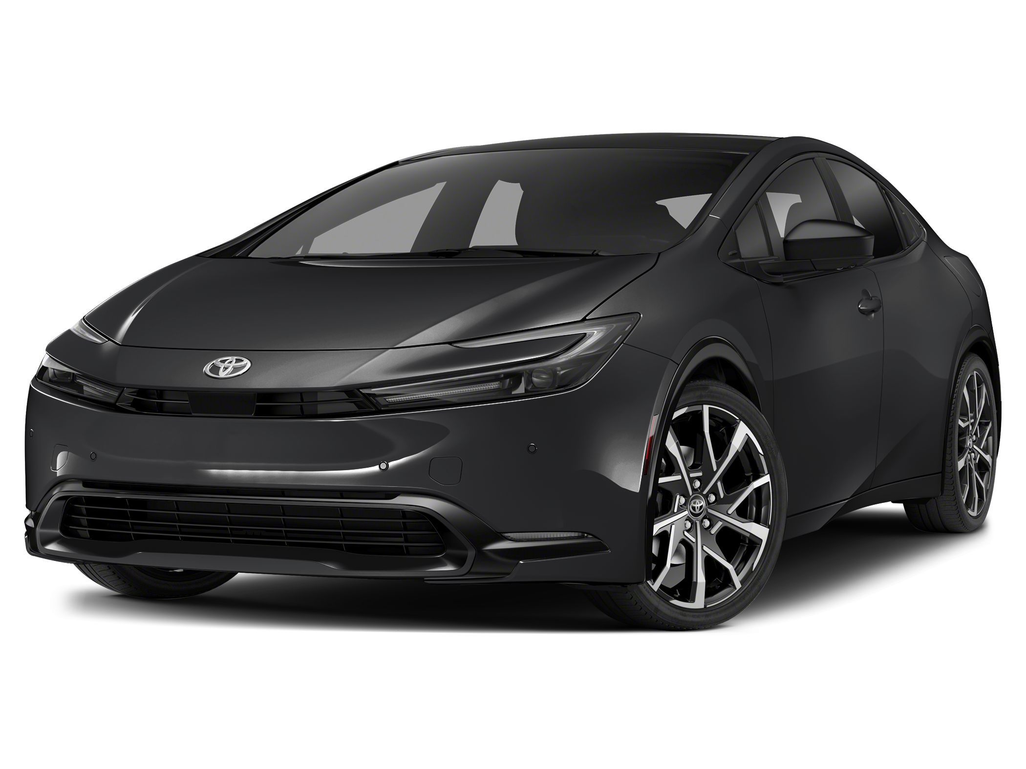 Midnight Black Metallic 2024 Toyota Prius Prime Hatchback Front-Wheel Drive Continuously Variable Transmission