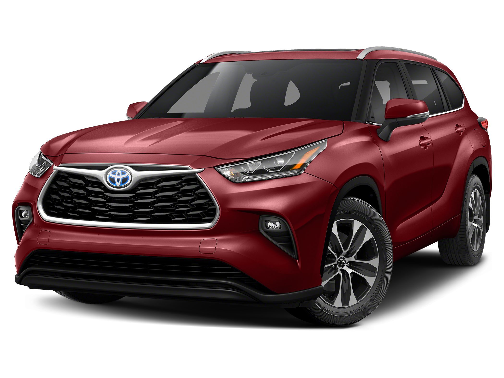 Red (Ruby Flare Pearl) 2024 Toyota Highlander Hybrid SUV / Crossover All-Wheel Drive Continuously Variable Transmission