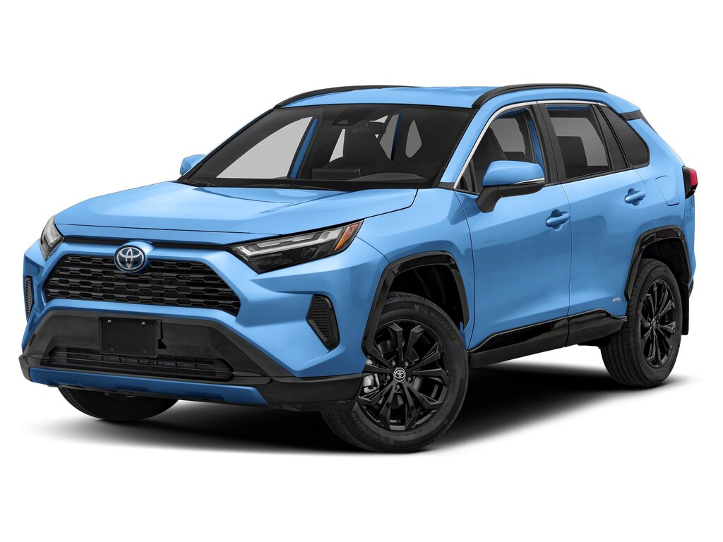 New Cavalry Blue 2024 Toyota RAV4 Hybrid SE For Sale in Richardson TX