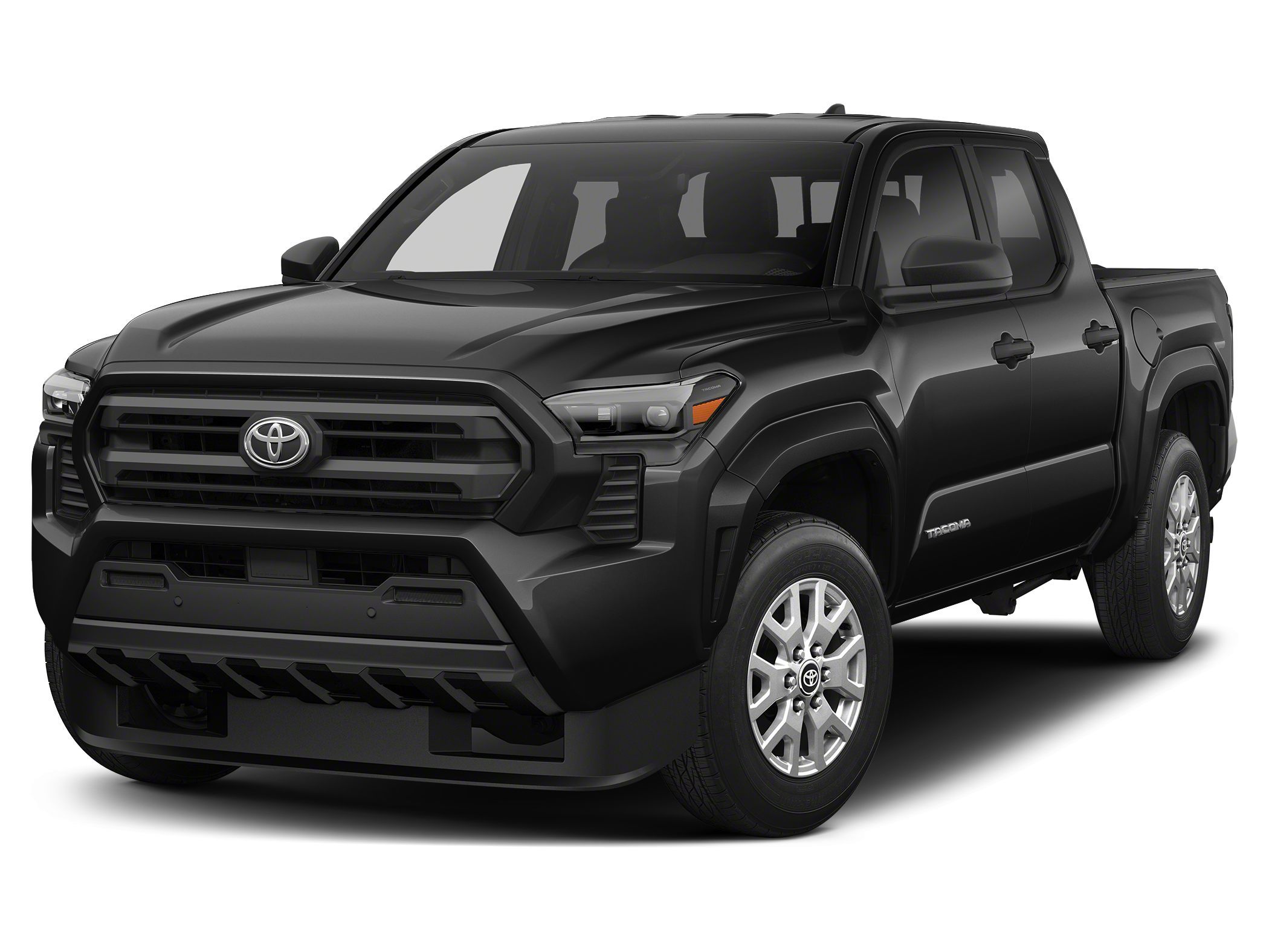 Black 2024 Toyota Tacoma Pickup Truck Four-Wheel Drive 8-Speed Automatic