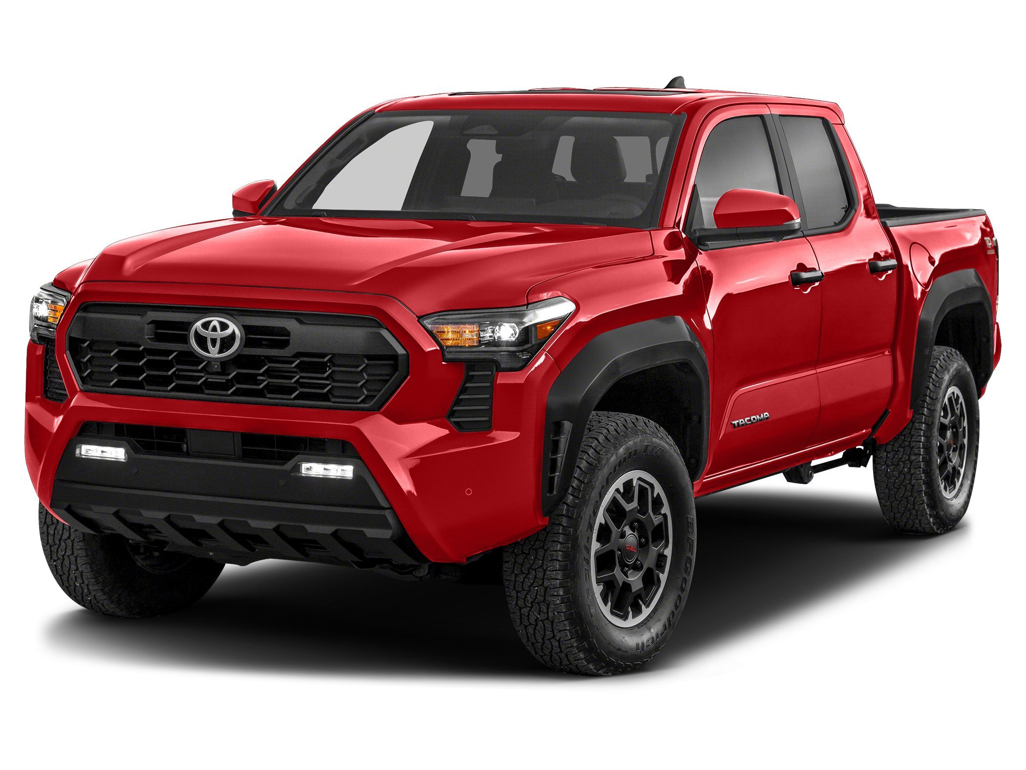Supersonic Red 2024 Toyota Tacoma TRD Off-Road Double Cab 4WD Pickup Truck Four-Wheel Drive Automatic