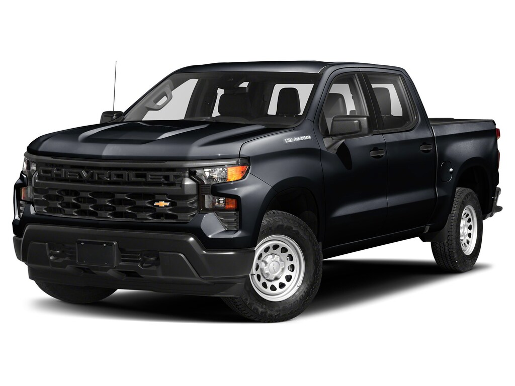 New 2025 Chevrolet Silverado 1500 Truck Crew Cab RST Black For Sale Medford OR Lithia Motors