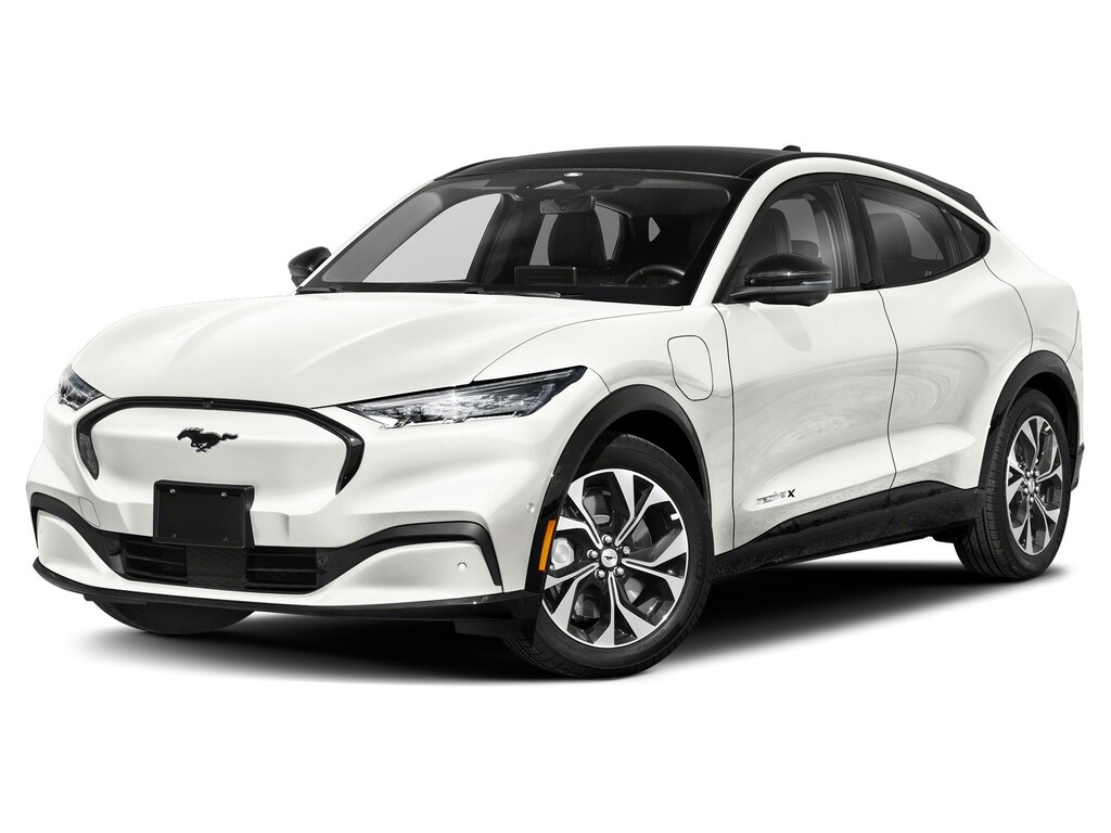 New 2025 Ford Mustang MachE Premium SUV White For Sale in Fresno CA StockSMA03507