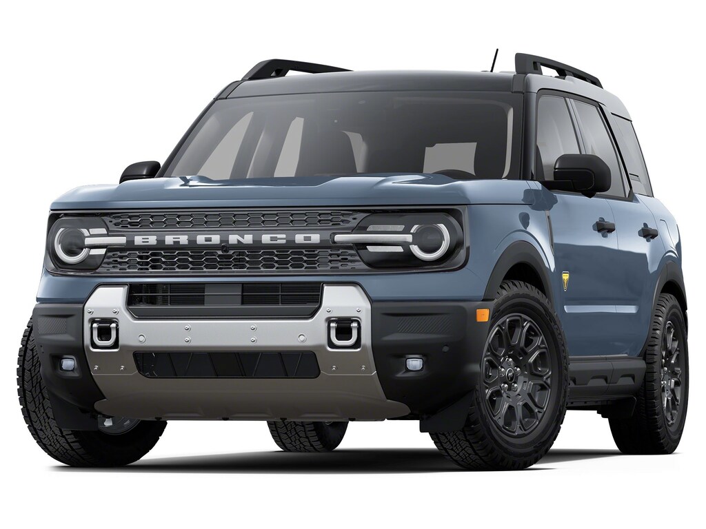 New 2025 Ford Bronco Sport Badlands SUV Azure Gray Metallic TriCoat