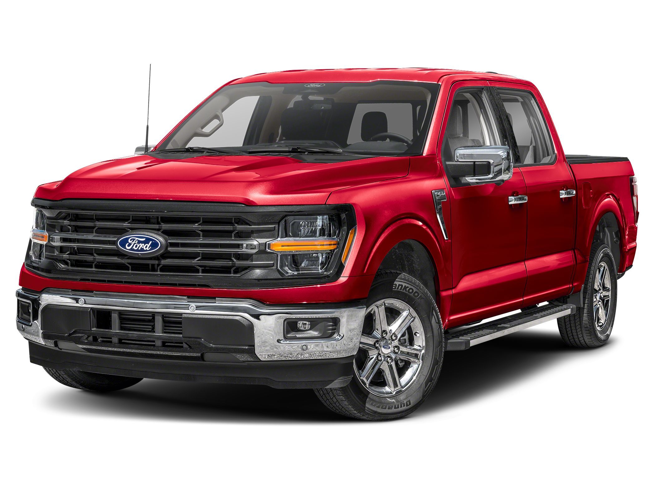 Rapid Red Metallic Tinted Clearcoat 2025 Ford F-150 XLT SuperCrew 4WD Pickup Truck Four-Wheel Drive Automatic