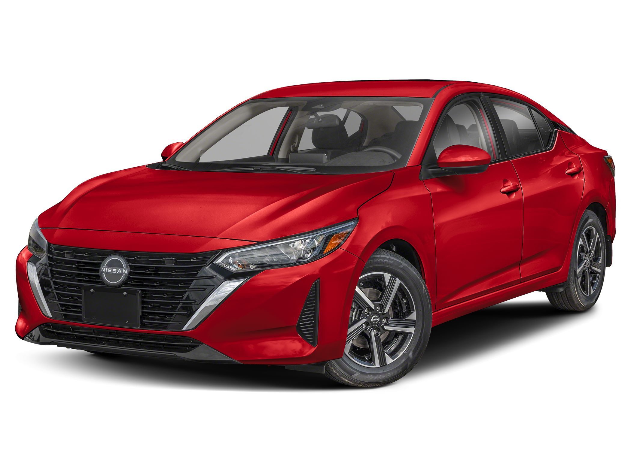 Red (Scarlet Ember Tintcoat) 2025 Nissan Sentra Sedan Front-Wheel Drive Continuously Variable Transmission