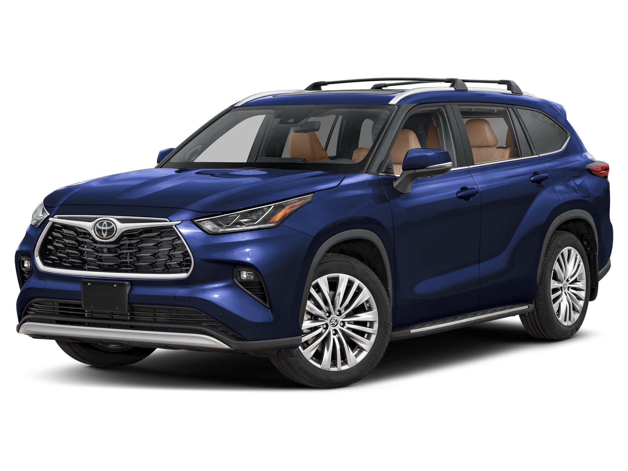 2025 Toyota Highlander Platinum Hero Image