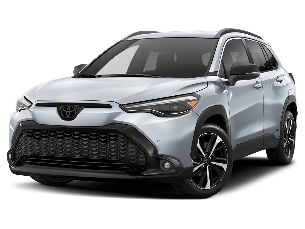 New 2025 Toyota Corolla Cross Hybrid SUV Sonic Silver For Sale in North