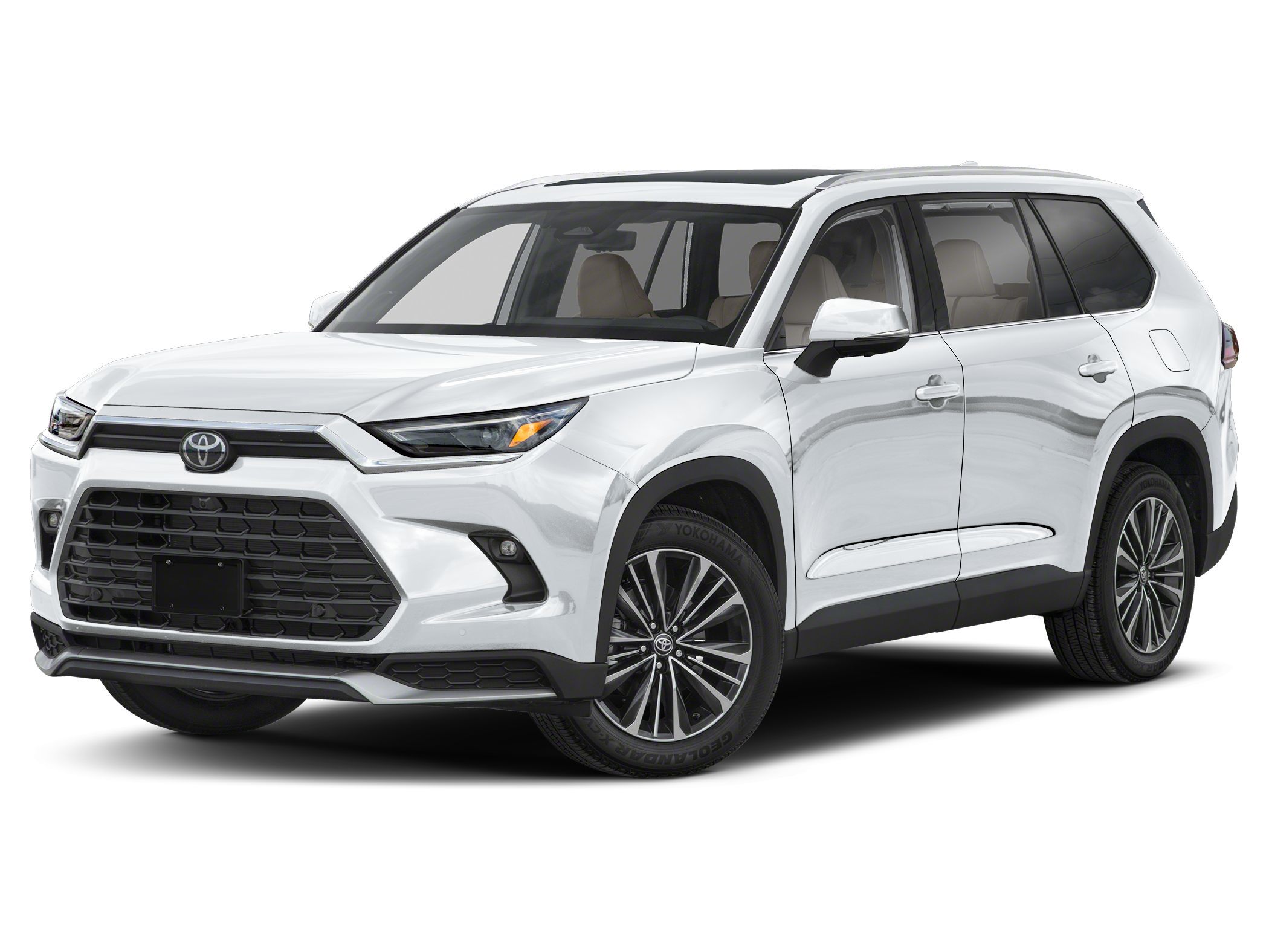 2025 Toyota Grand Highlander Platinum Hero Image