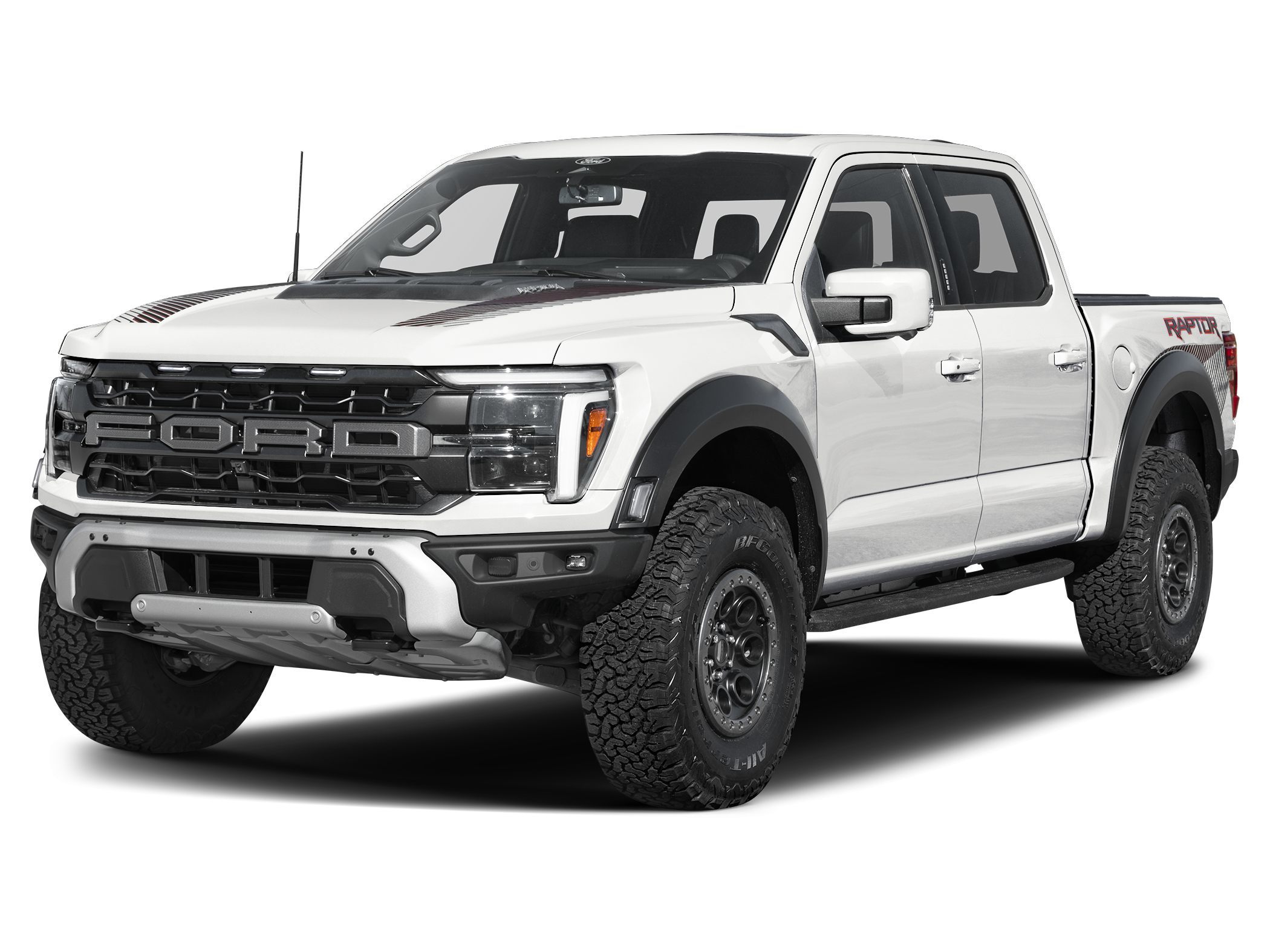 Oxford White 2026 Ford F-150 Raptor SuperCrew 4WD Pickup Truck Four-Wheel Drive Automatic