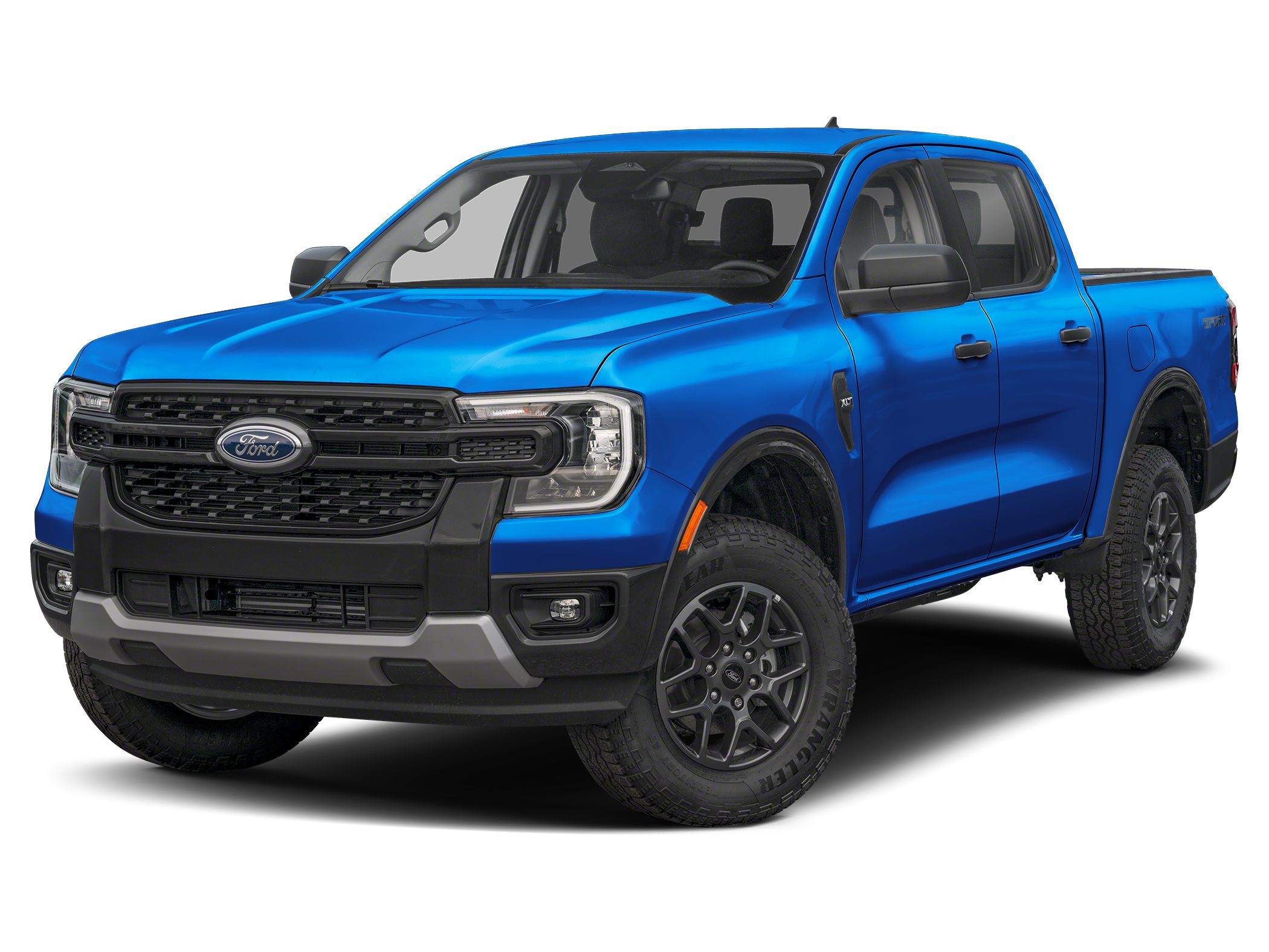Velocity Blue Metallic 2026 Ford Ranger XLT SuperCrew 4WD Pickup Truck Four-Wheel Drive Automatic