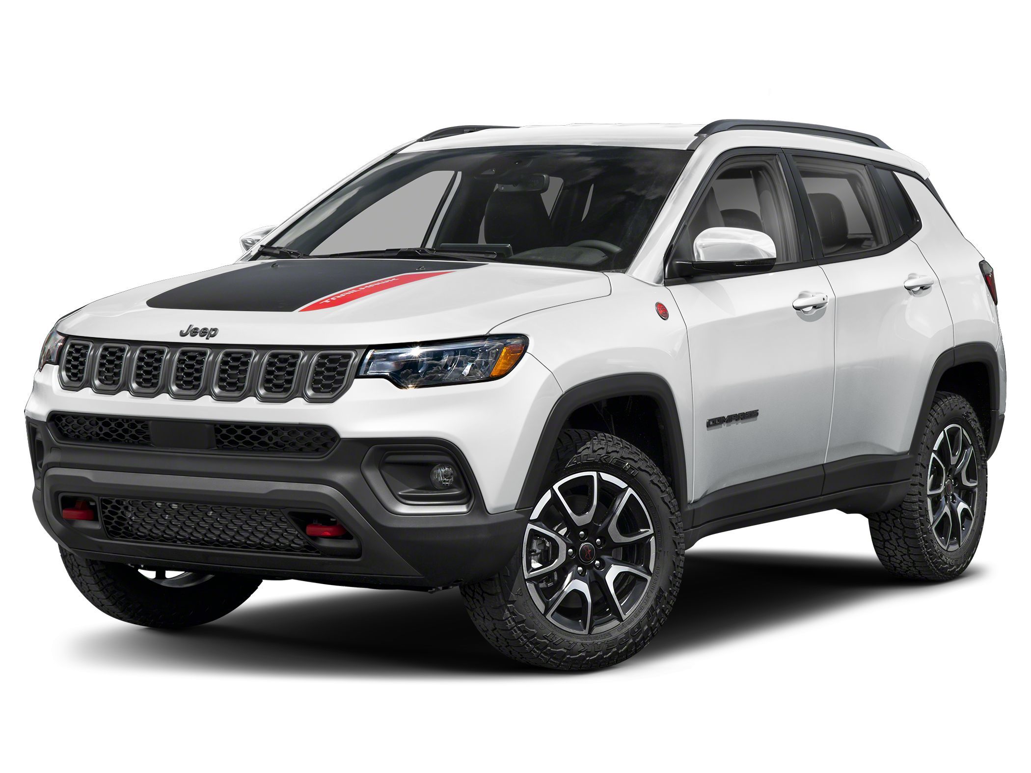Bright White 2026 Jeep Compass SUV / Crossover Four-Wheel Drive 8-Speed Automatic