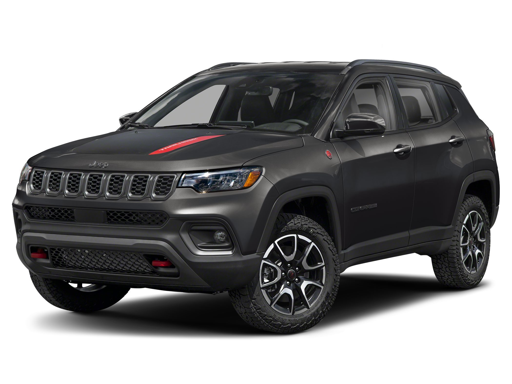 Diamond Black Crystal Pearlcoat 2026 Jeep Compass Trailhawk 4WD SUV / Crossover Four-Wheel Drive 8-Speed Automatic