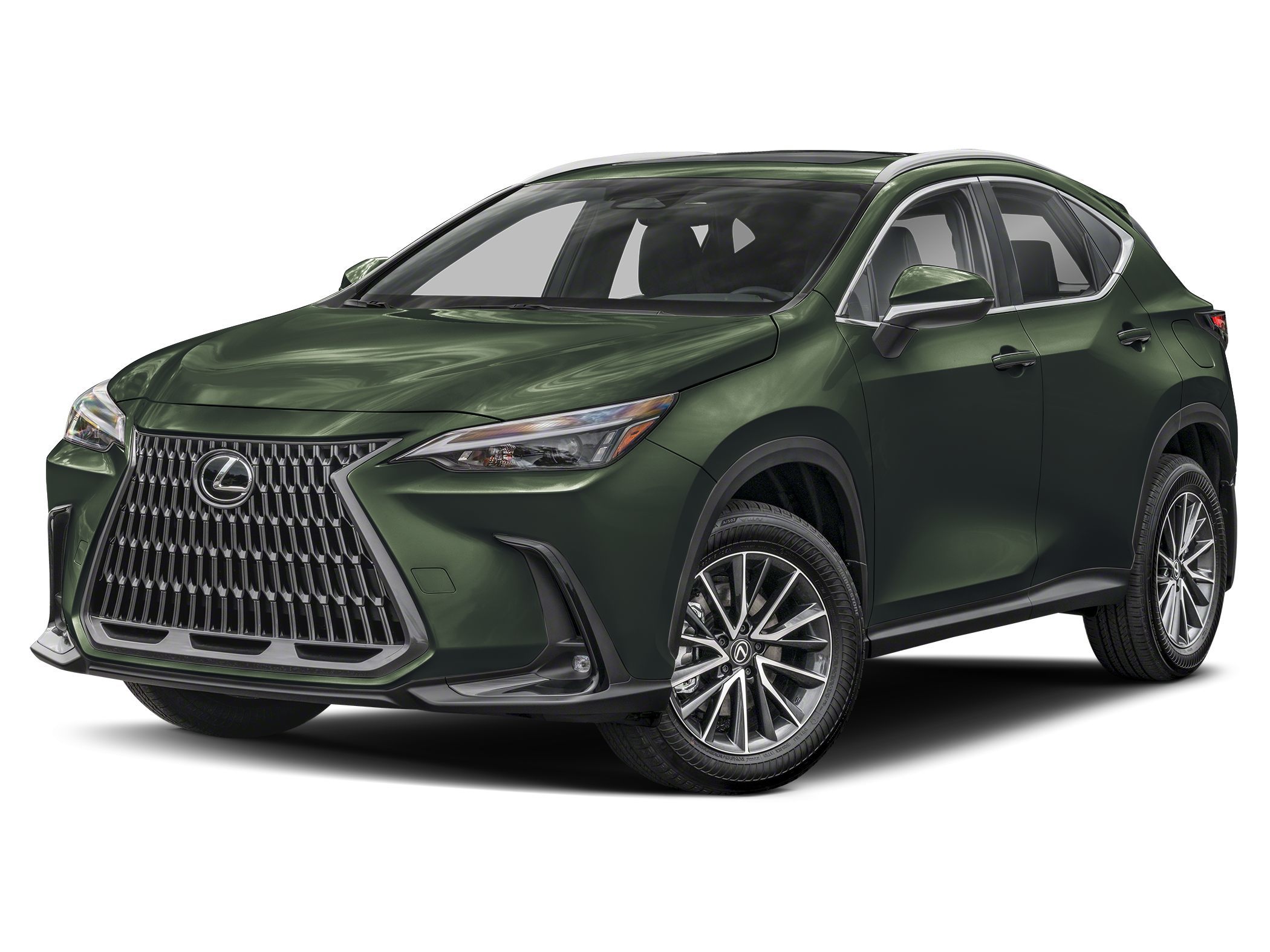 Nori Green Pearl 2026 Lexus NX Hybrid 350h Premium AWD SUV / Crossover All-Wheel Drive Continuously Variable Transmission