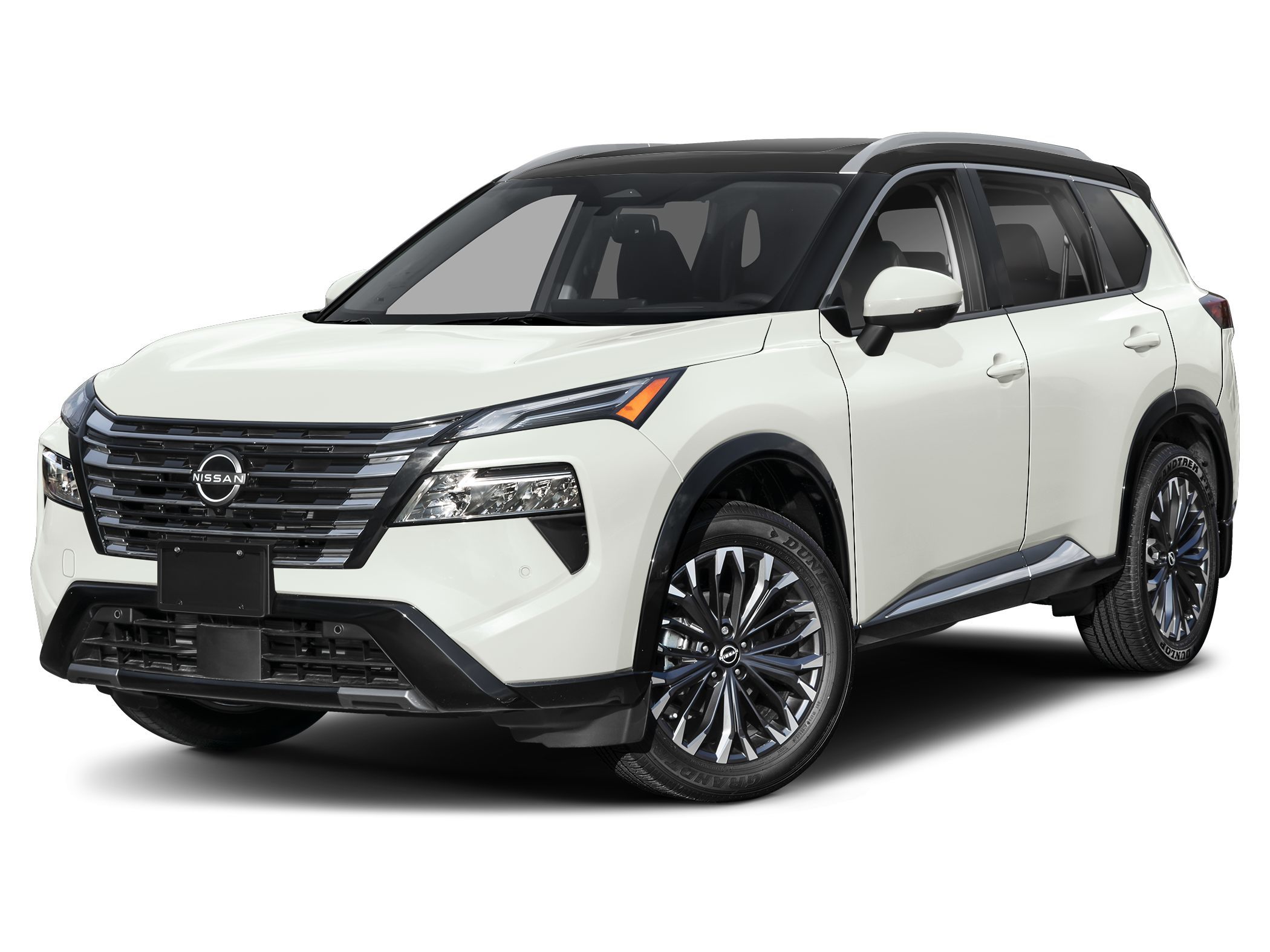 Everest White Pearl/Super Black 2026 Nissan Rogue Platinum AWD SUV / Crossover All-Wheel Drive Continuously Variable Transmission