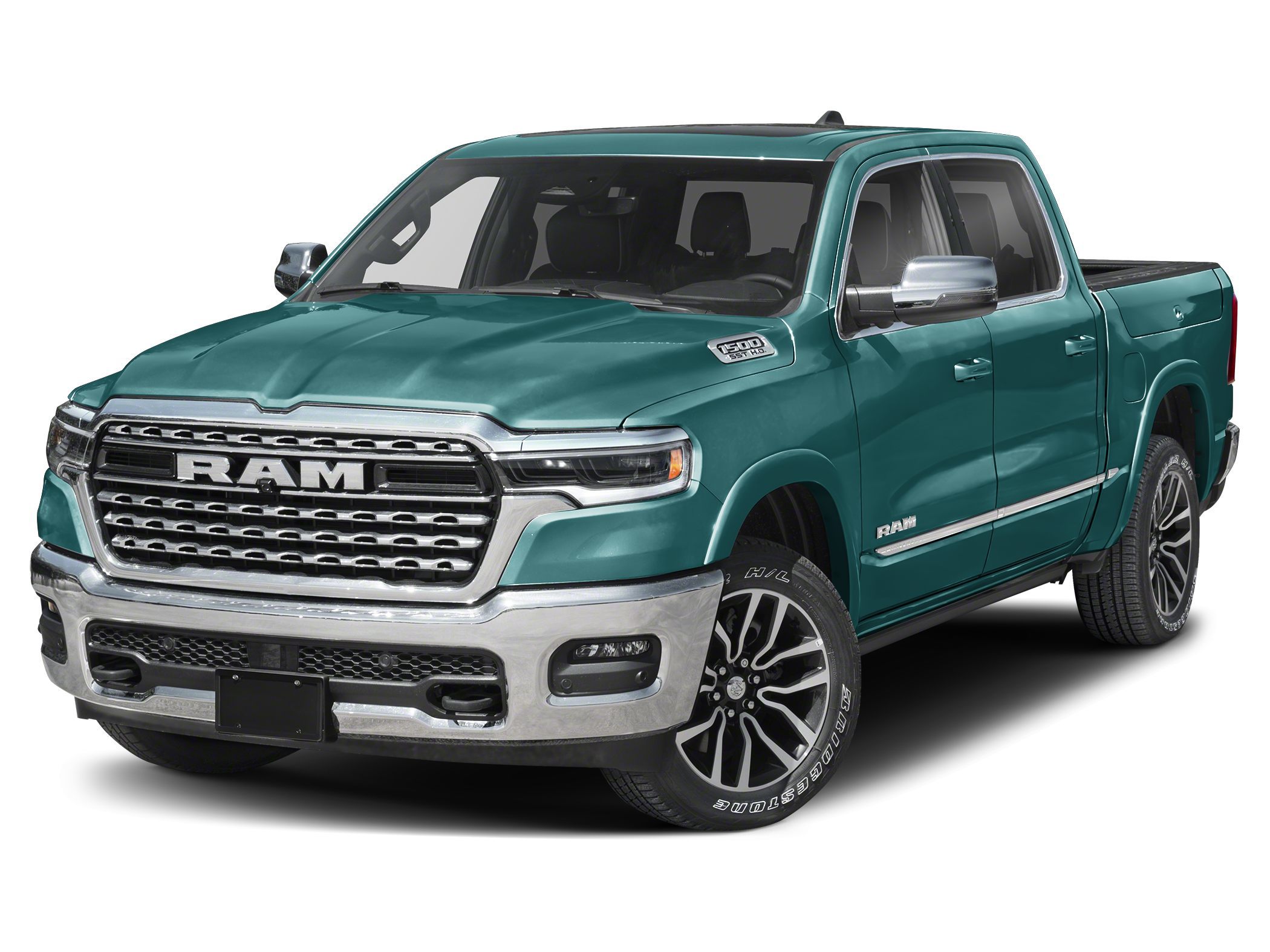 Serrano-Green Metallic Paint 2026 RAM 1500 Limited Crew Cab 4WD Pickup Truck Four-Wheel Drive 8-Speed Automatic