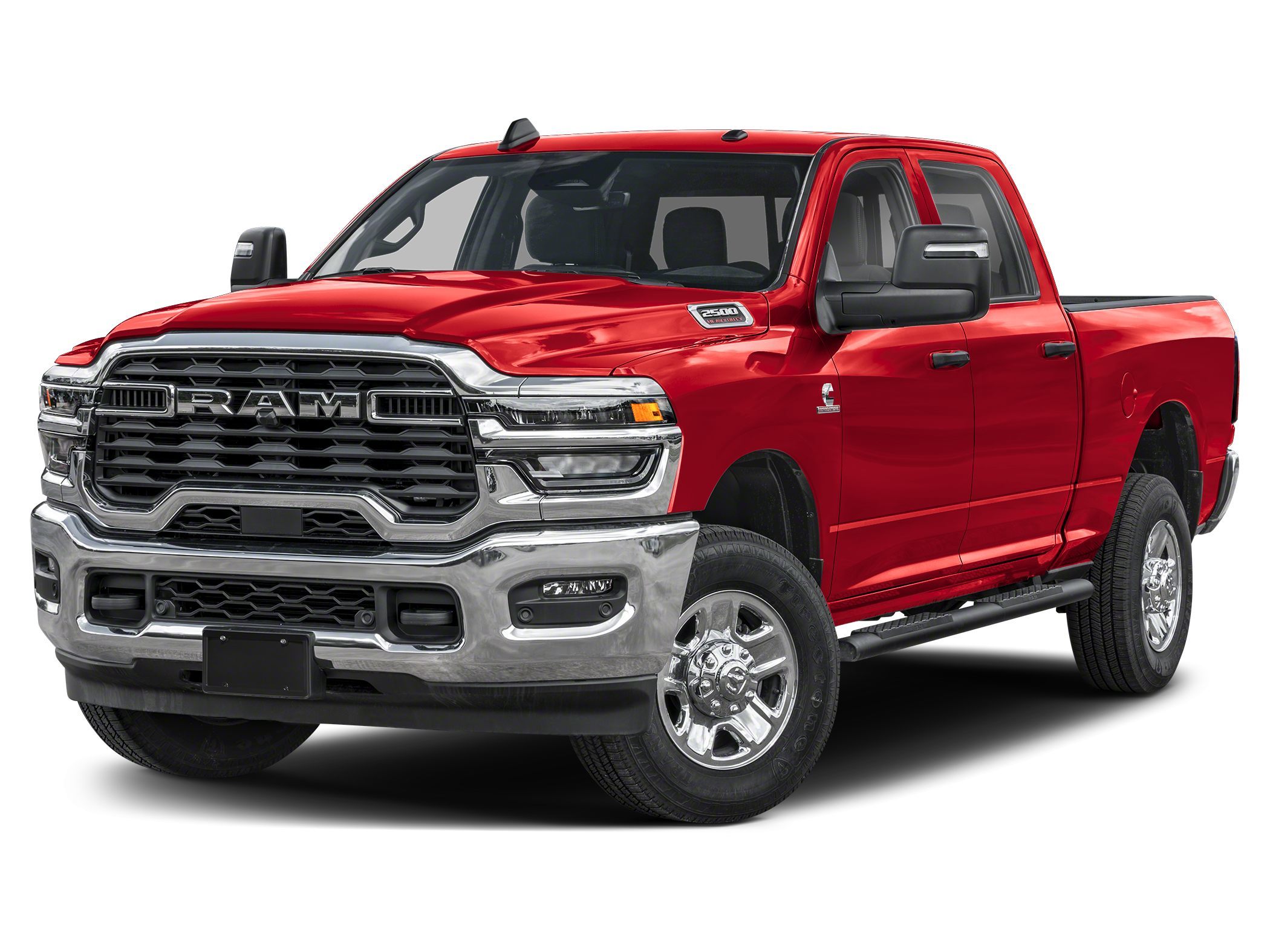 Molten Red Pearlcoat 2026 RAM 2500 Tradesman Crew Cab 4WD Pickup Truck Four-Wheel Drive 8-Speed Automatic