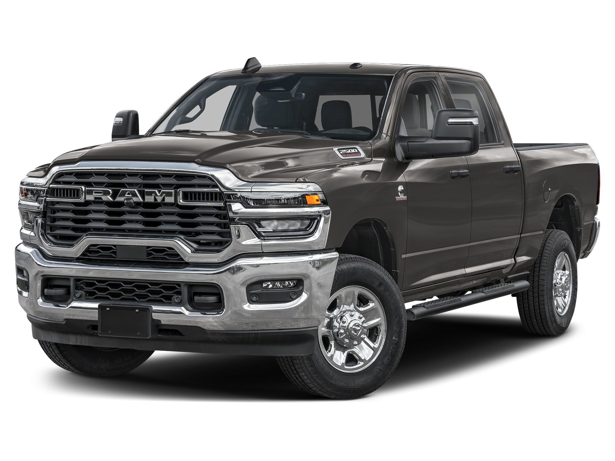 Gray (Granite Crystal Metallic Clearcoat) 2026 RAM 2500 Big Horn Crew Cab 4WD Pickup Truck Four-Wheel Drive Automatic