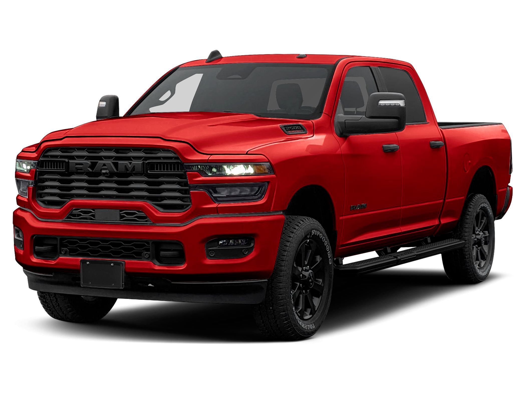 Molten Red 2026 RAM 2500 Big Horn Crew Cab 4WD Pickup Truck Four-Wheel Drive 8-Speed Automatic
