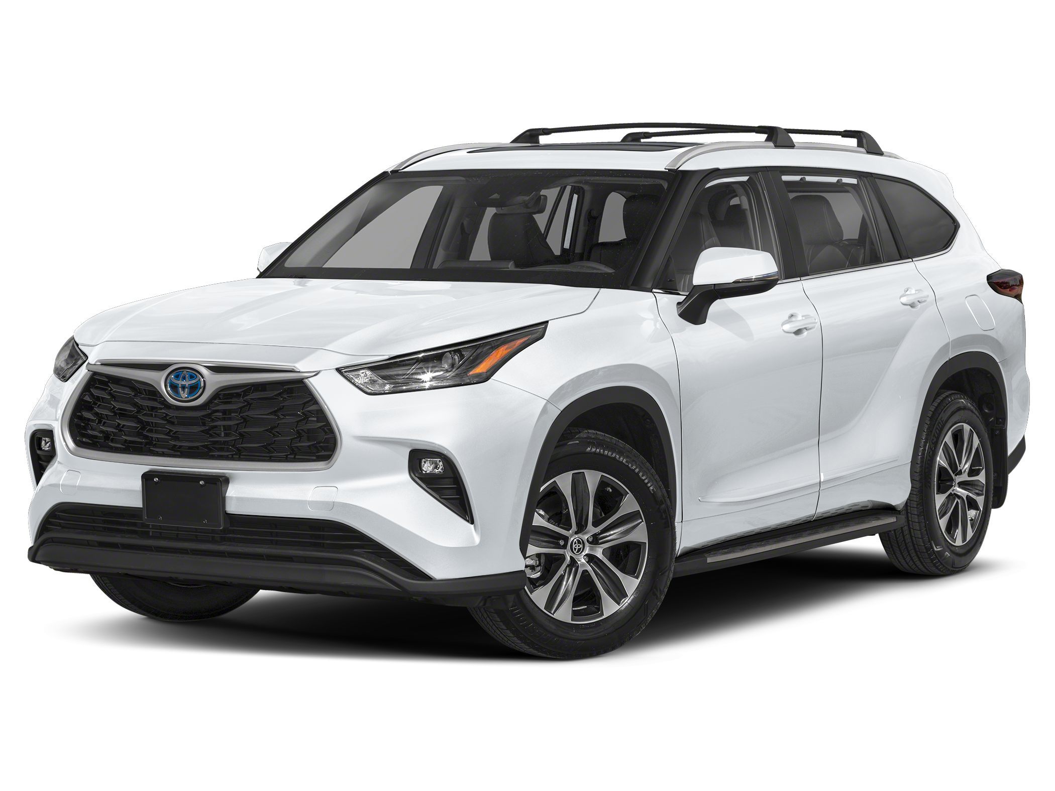 White (Wind Chill Pearl) 2026 Toyota Highlander Hybrid SUV / Crossover All-Wheel Drive Continuously Variable Transmission
