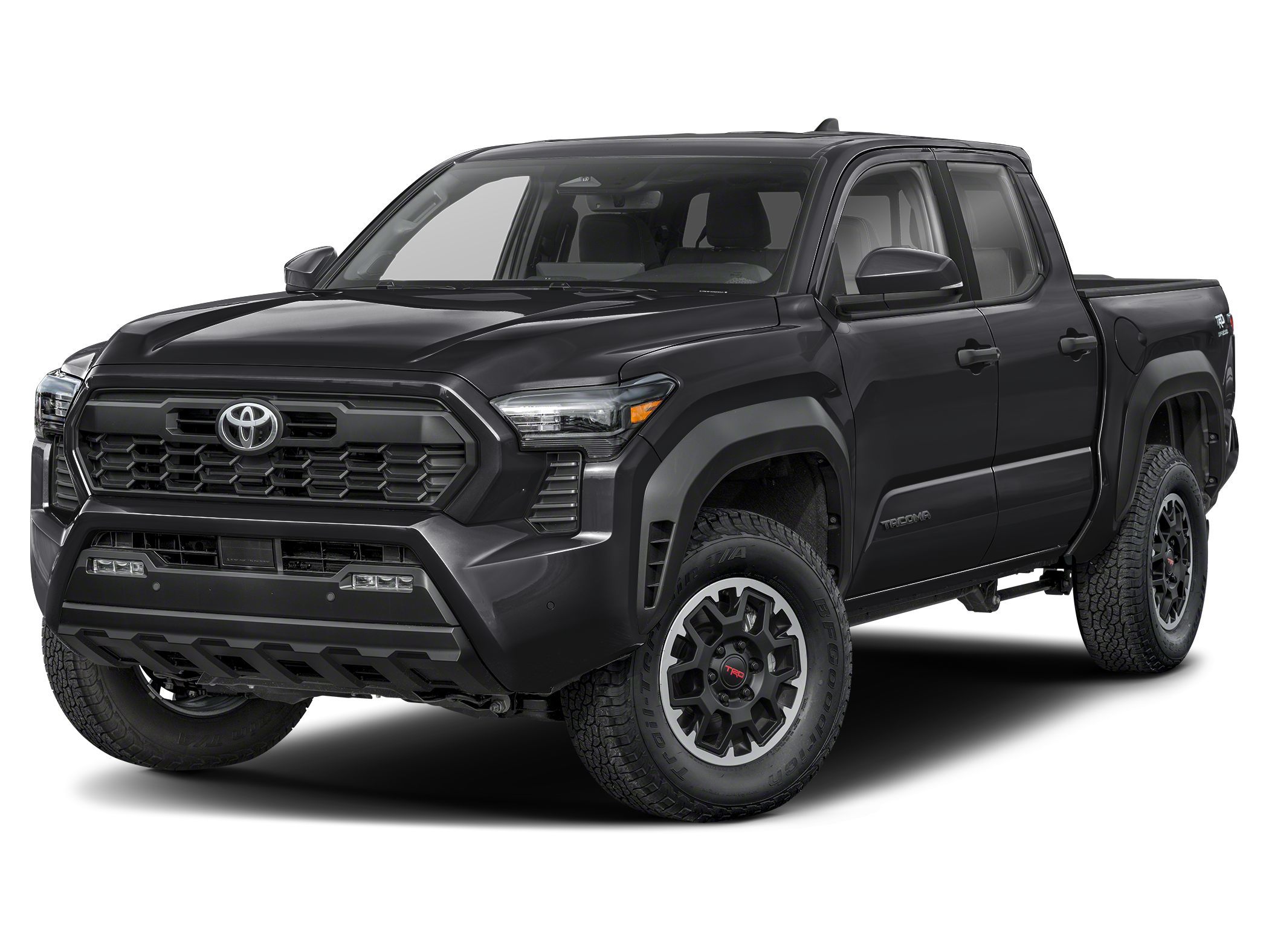 Black 2026 Toyota Tacoma TRD Off-Road Double Cab 4WD Pickup Truck Four-Wheel Drive 8-Speed Automatic