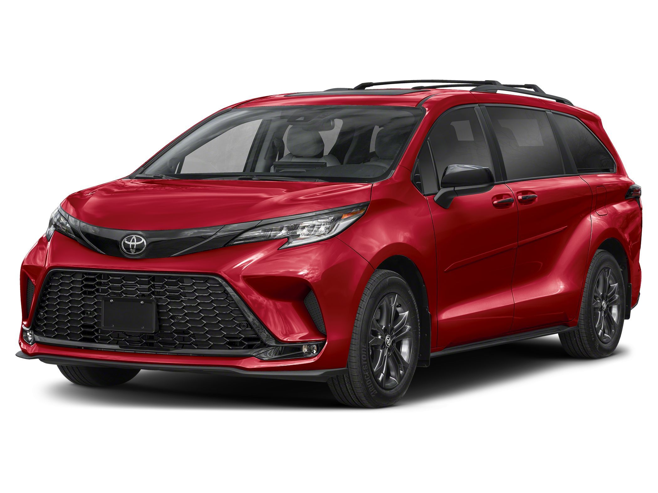 Red (Ruby Flare Pearl) 2026 Toyota Sienna XSE 7-Passenger AWD Minivan All-Wheel Drive Continuously Variable Transmission