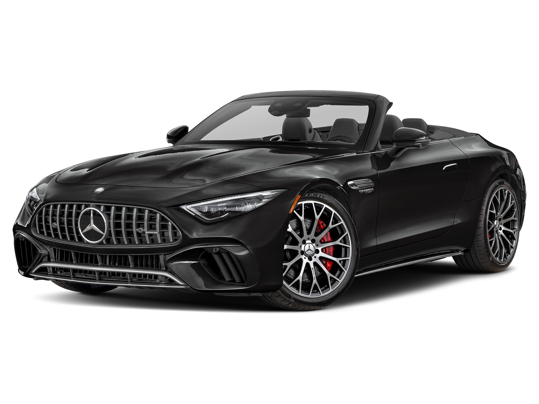 Obsidian Black 2027 Mercedes-Benz SL-Class Convertible All-Wheel Drive Automatic