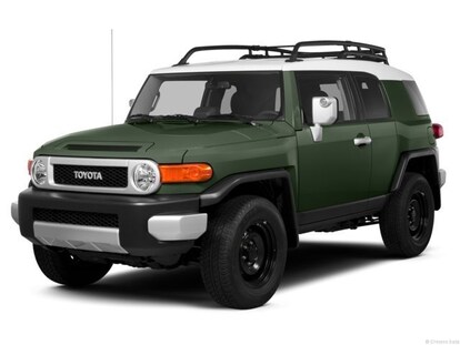 Pre Owned 2013 Toyota Fj Cruiser Suv Base Army Green For Sale