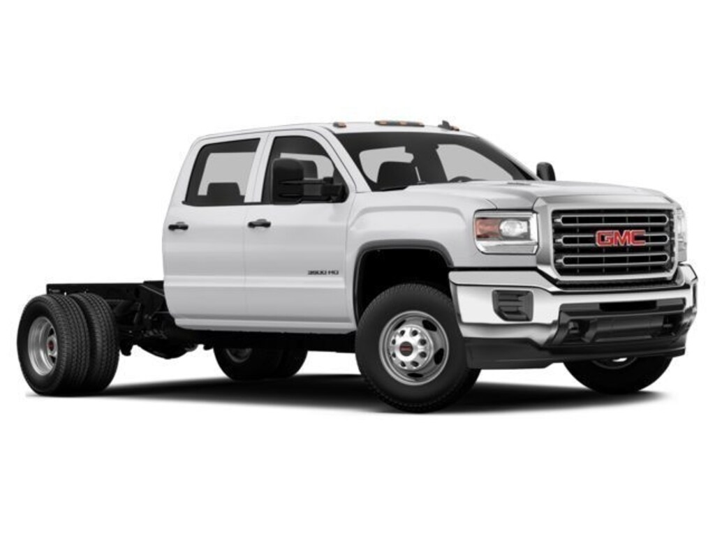 Used 2015 GMC Sierra 3500 HD Chassis Cab Truck Crew Cab