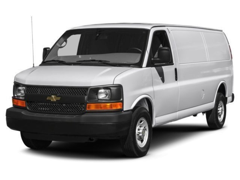 Used 2018 Chevrolet Express 3500 Work Van Cargo Van Extended Cargo Van