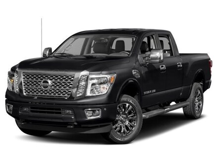 2018 Nissan Titan XD Platinum Reserve Diesel Truck Black