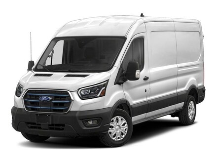 Featured Used 2023 Ford E-Transit 350 350  SWB Low Roof Cargo Van for Sale near Ridgewood, NY
