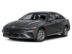 2026 Hyundai Elantra Hybrid Blue Sedan