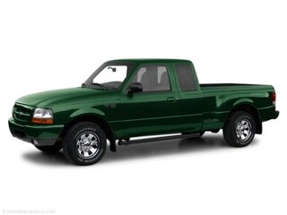 Amazon Green Clearcoat Metallic 2000 Ford Ranger XLT Extended Cab SB Pickup Truck Rear-Wheel Drive 4-Speed Automatic Overdrive