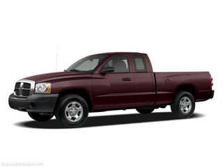 Red 2005 Dodge Dakota Pickup Truck Four-Wheel Drive Automatic
