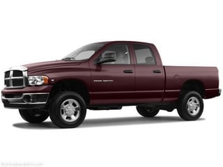 Deep Molten Red Pearl 2005 Dodge RAM 2500 Pickup Truck Four-Wheel Drive 4-Speed Automatic