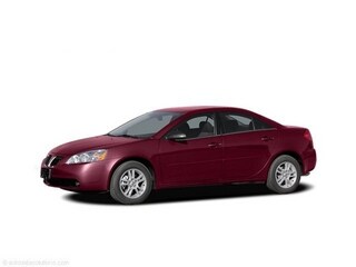 Sport Red 2005 Pontiac G6 Sedan Front-Wheel Drive 4-Speed Automatic Overdrive